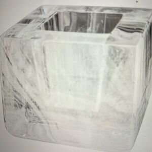 Posts view Brick votive in white